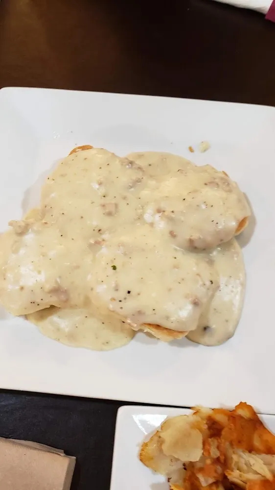 2 Biscuits and Sausage Gravy